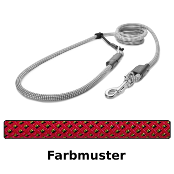 EASYLONG Hundeleine - M - 4m - pink secret